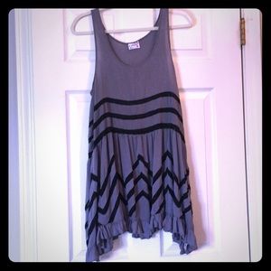 Free people Trapeze slip dress